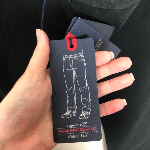 NWT Armani Jeans J21 Regular Fit Black W40 x L32 - Picture 8 of 8